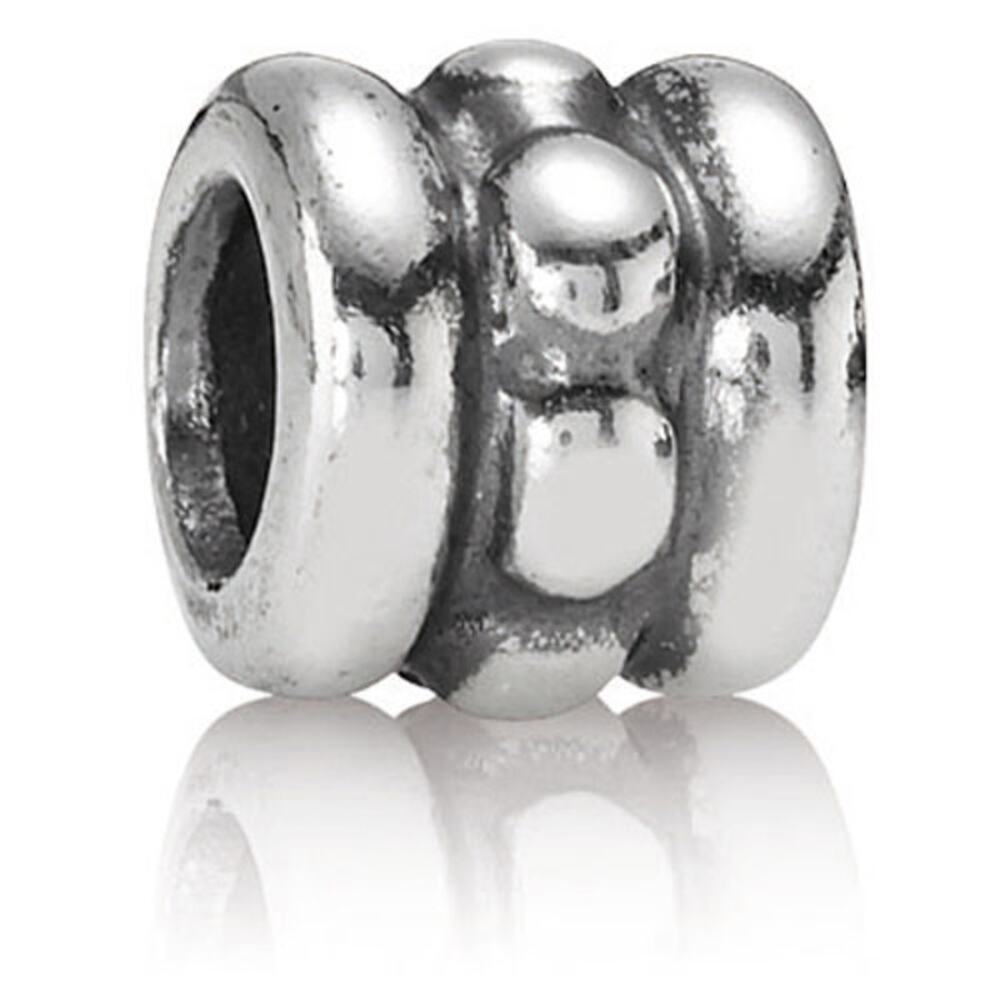 PANDORA Sterling Silver ROW OF DOTS Charm 790162